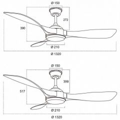 Светильник с вентилятором Sonex VIVA LED 7701/24L | фото 4